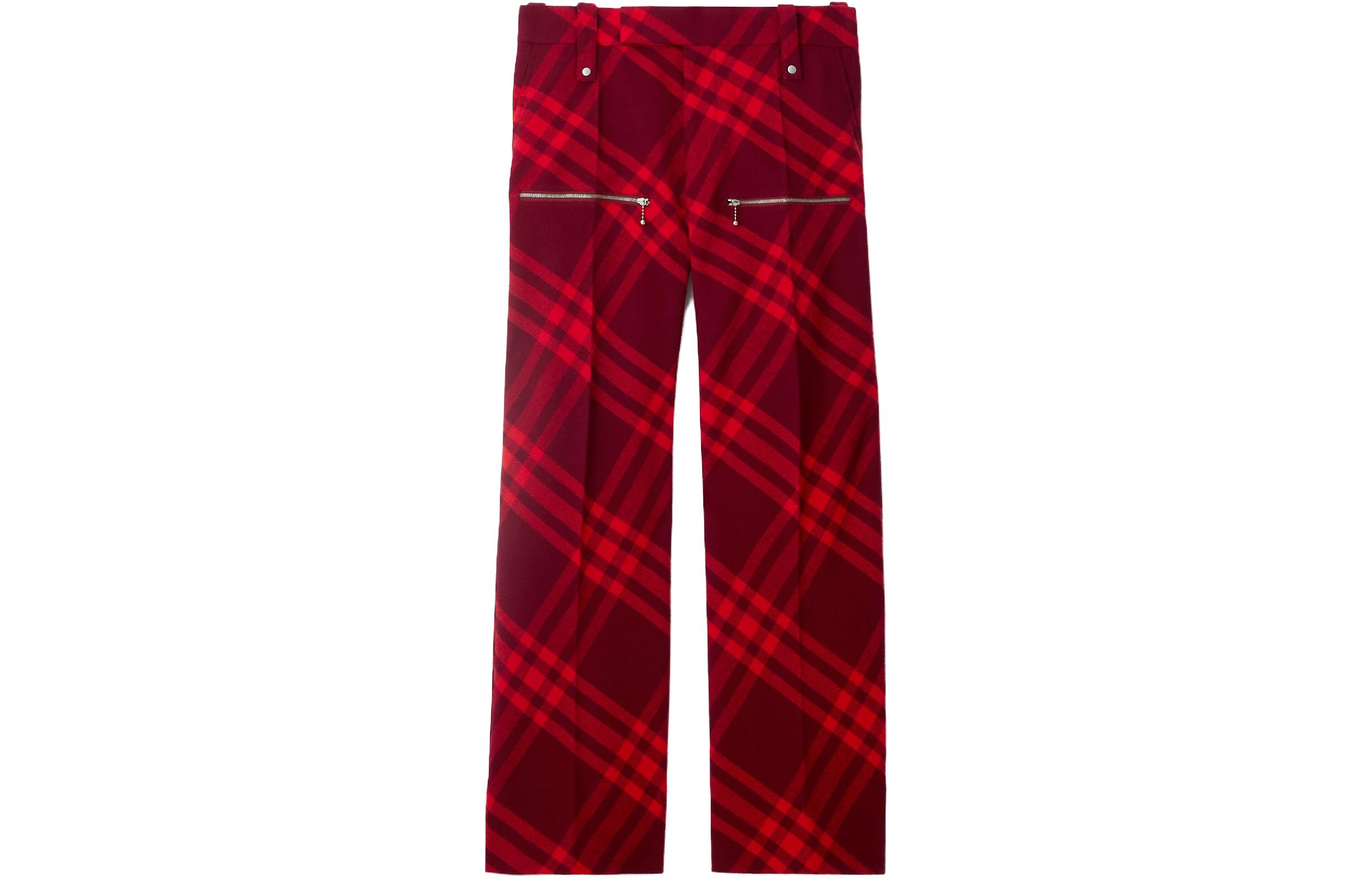Брюки Burberry Check Wool, Orion, бежевый — фото 3