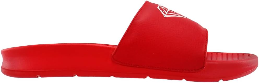 

Мужские слайды Diamond Supply Co. Fairfax, повседневные сандалии, красные