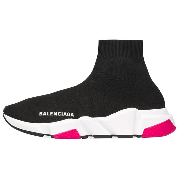 

Кроссовки Balenciaga Speed Trainer, черный / розовый