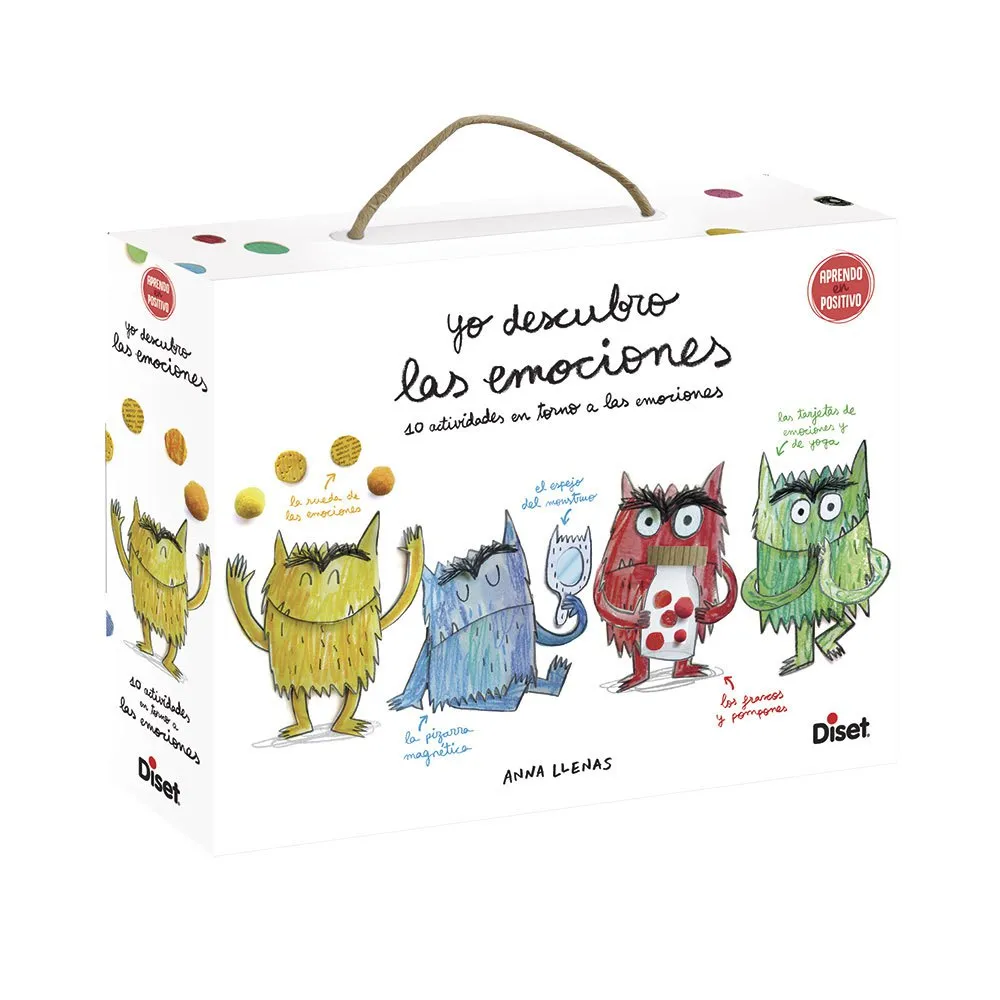 

Настольная игра «Я учусь позитивному: я открываю для себя эмоции» Diset, мультиколор