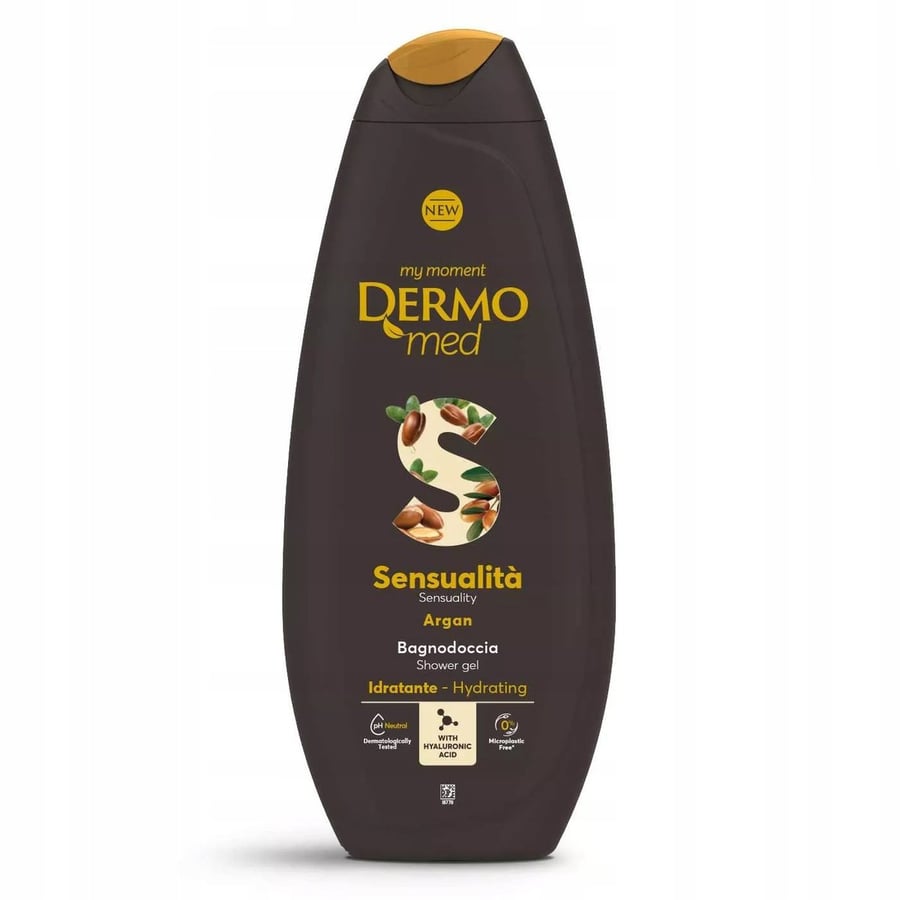 

Дермомед, Гель для душа, Sensualita Argan, 750 мл Dermomed