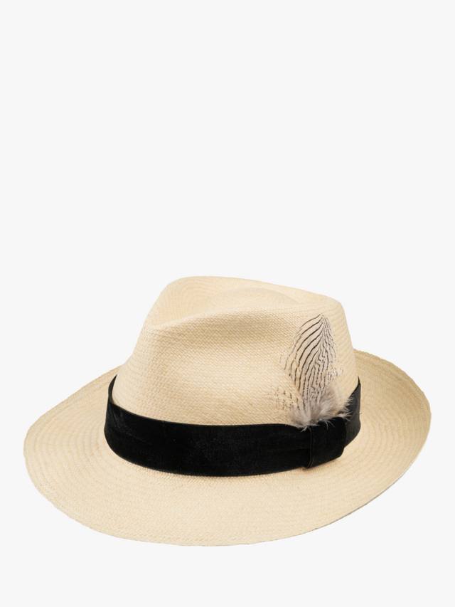 

Панама-трилби Christy, Ivory/Black