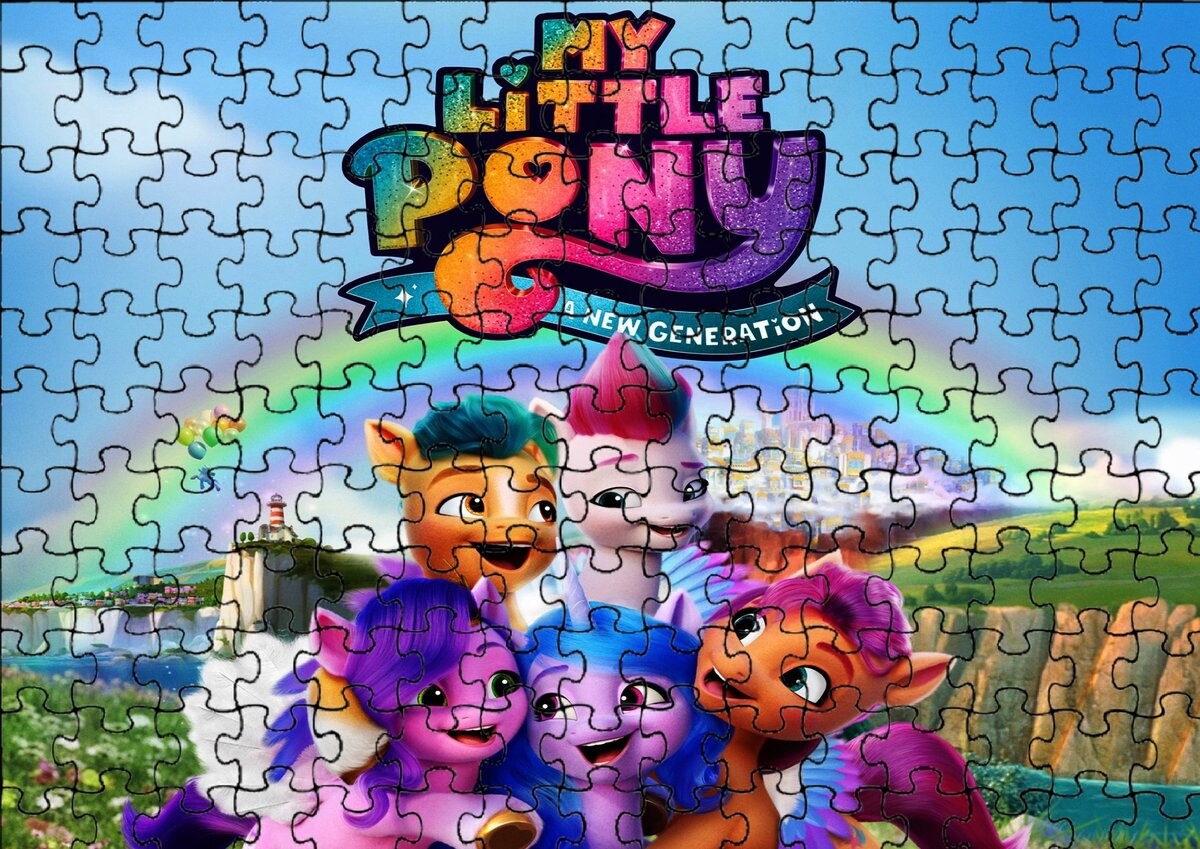 

Пазл 70 шт: My Little Pony + Сумка с принтом bez marki
