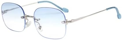 

Солнцезащитные очки без оправы 2027 года для женщин, винтажные солнцезащитные очки в стиле ретро, ​​маленькая оправа, женские очки с градиентной защитой UV400 MTZJH, 8