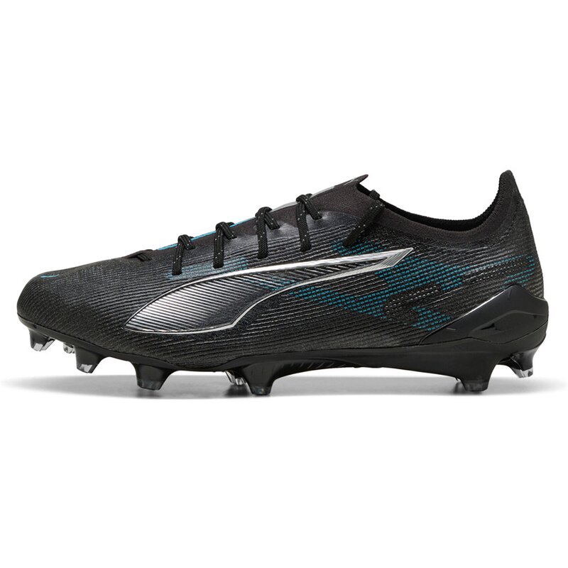 Футбольные бутсы Ultra 5 Ultimate FG Puma, цвет puma black-puma silver-bright aqua — фото 4