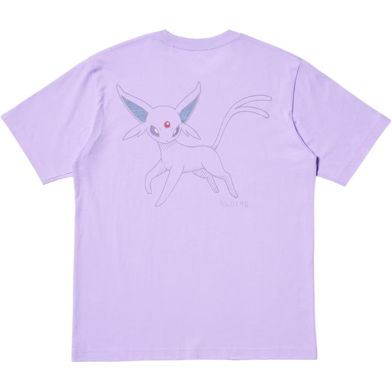 Футболка Unisex в коллаборации с Pokémon UNIQLO, фиолетовый — фото 3