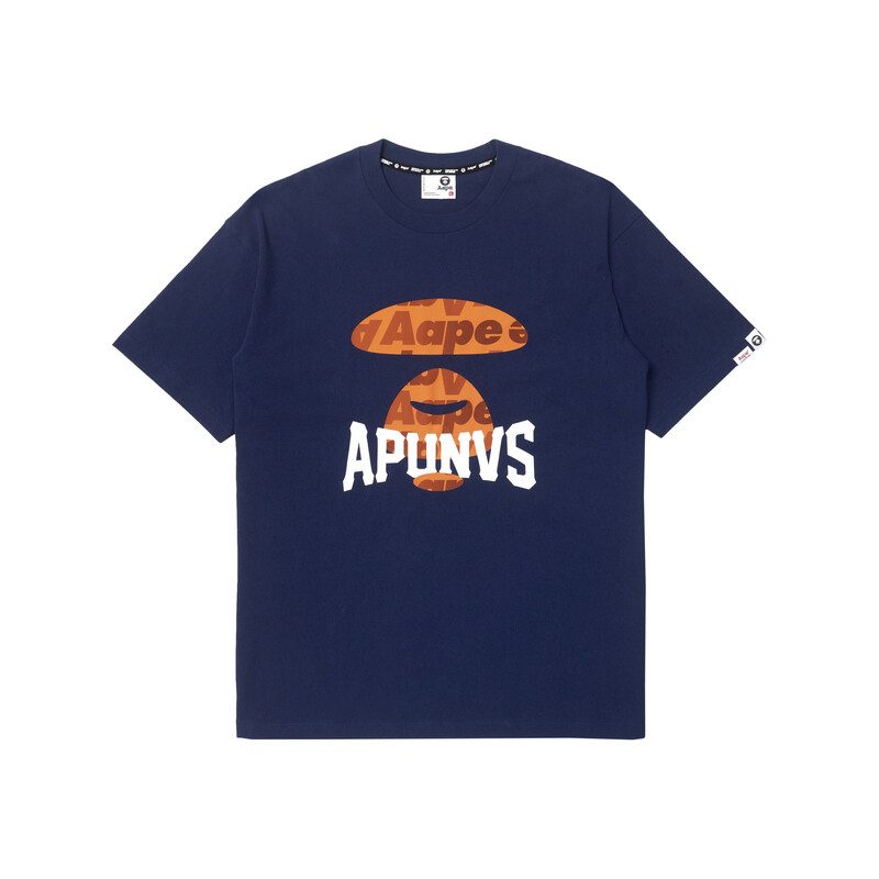 

Футболка мужская Aape, цвет Denim NYX