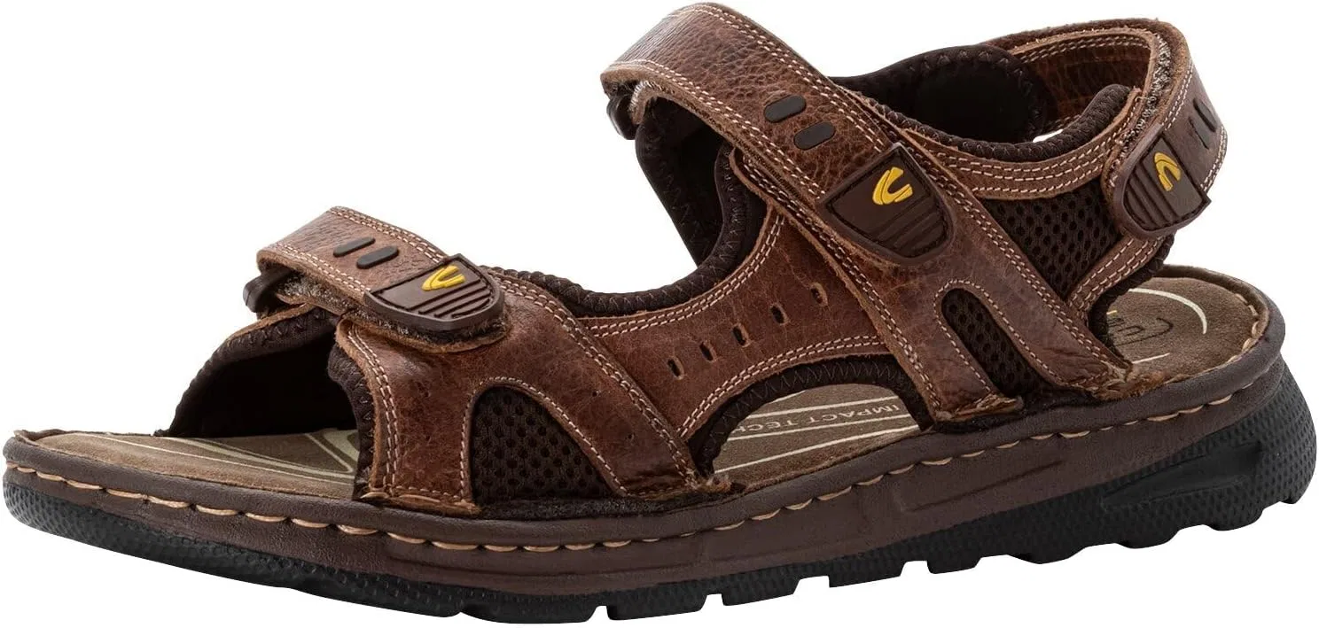 Мужские треккинговые сандалии Camel Active из натуральной кожи — фото 3