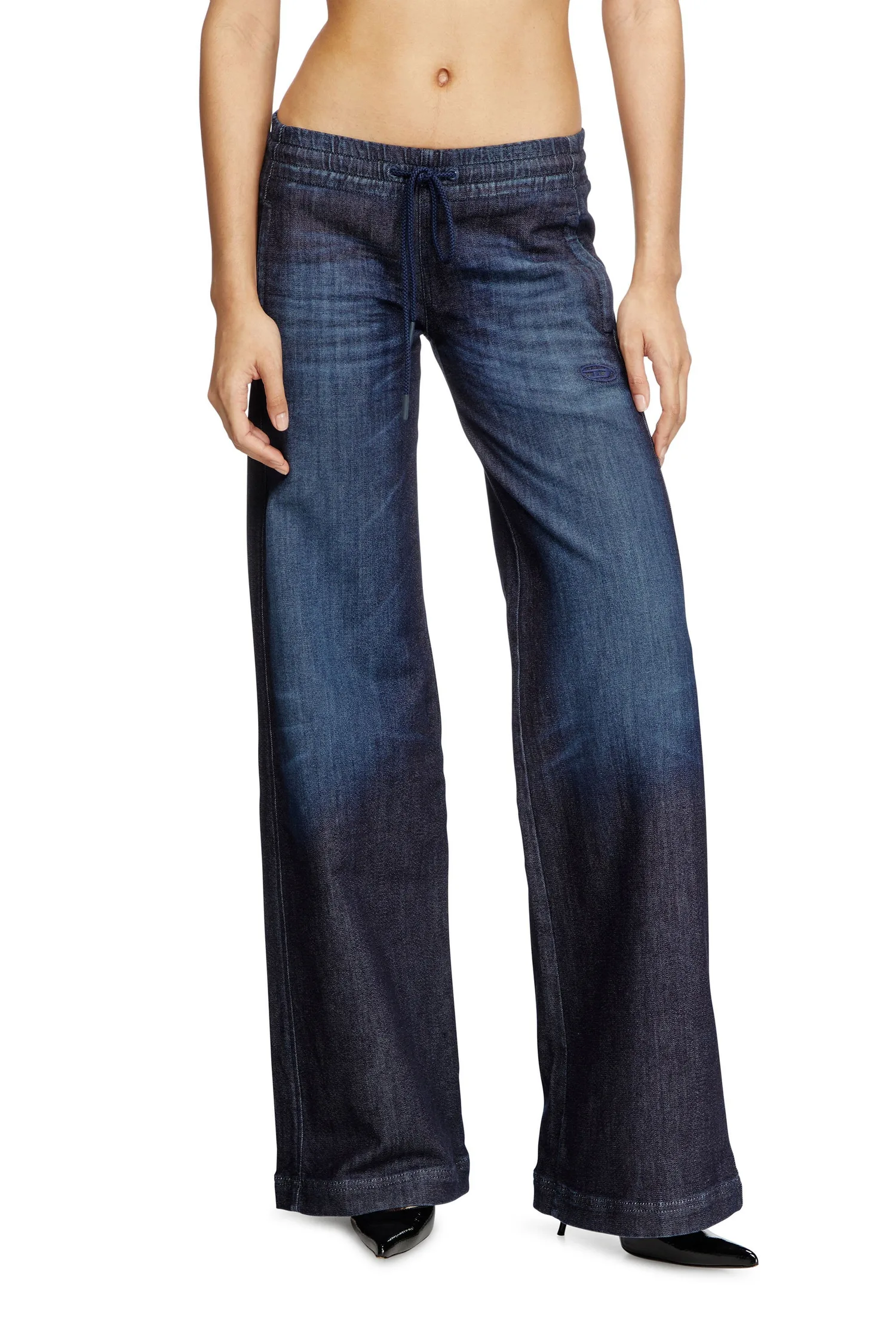 Женские джинсовые брюки-джоггеры 2078 D-AINTY JOGG Diesel, blue