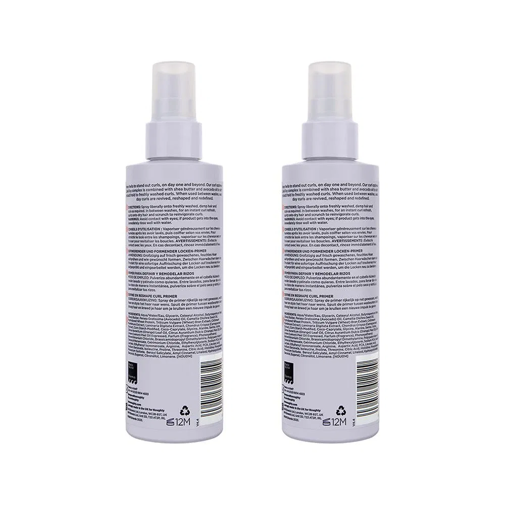 Набор Noughty Hello Curl Define and Re-Shape Primer, 97% натуральный, для кудрявых и волнистых волос (2 шт.) Noughty — фото 2