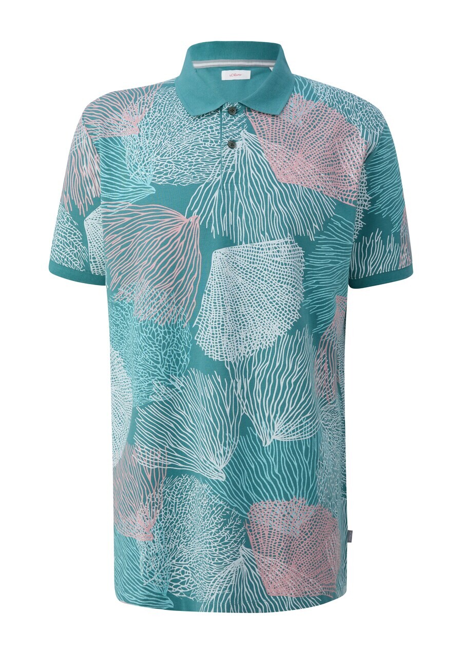 

Рубашка поло s.Oliver Shirt, бирюзовый