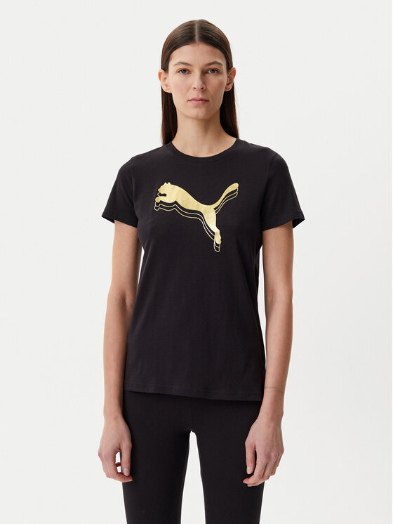 

Футболка обычного кроя Essentials Metallic 684995 Puma, черный