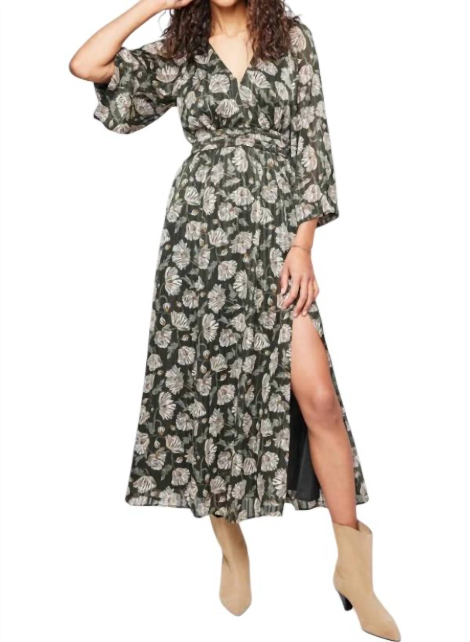 

Платье миди Fabienne с цветочным принтом Ranger Gentle Fawn, цвет ranger floral
