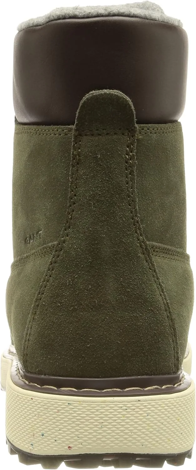 Мужские ботинки GANT Raymo Mid Boot Boots, зеленый/коричневый — фото 3