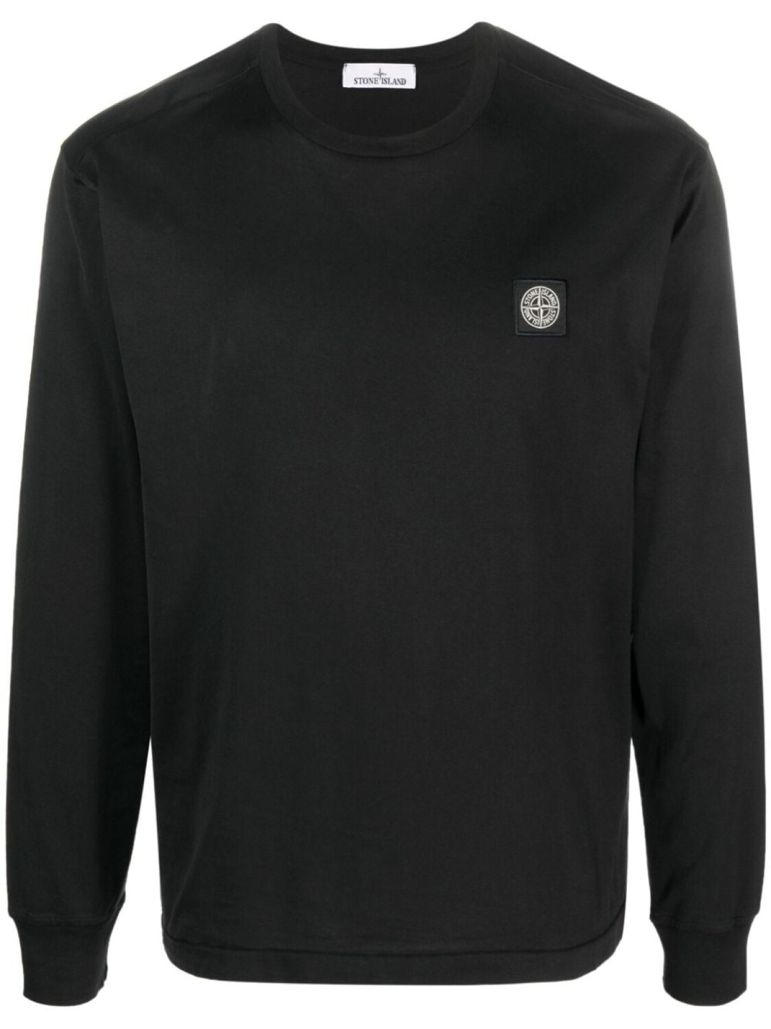 

Stone Island футболка с длинными рукавами и нашивкой Compass, черный