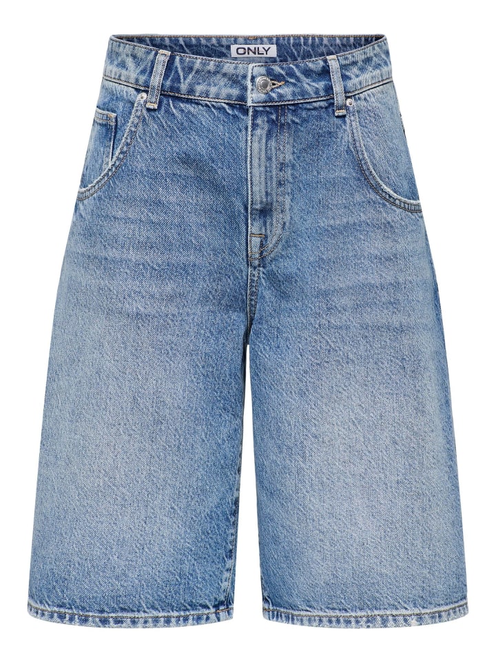 

Джинсовые шорты ONLY, Средне-синий деним