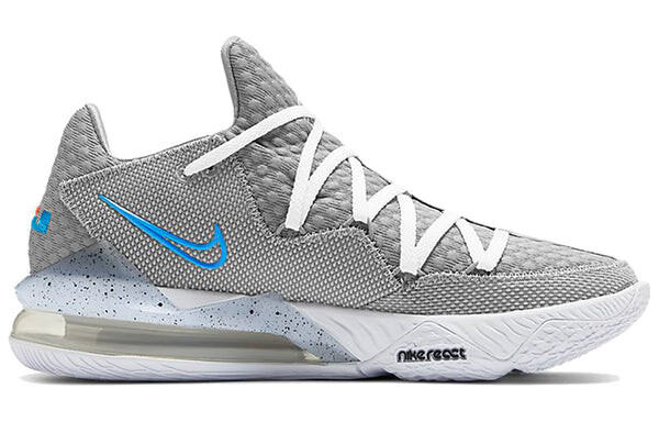 Кроссовки Nike LeBron 17 Low EP 'Particle Grey', серый — фото 2