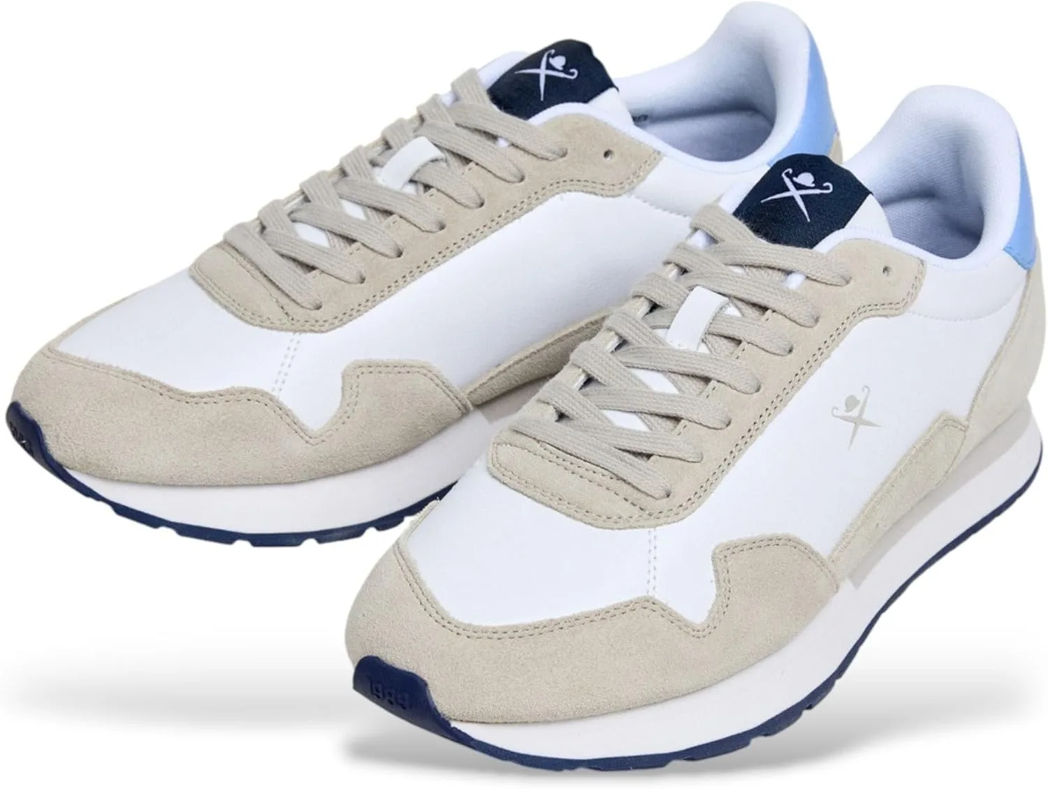 Кроссовки Hackett London Vector из гладкой кожи, белый — фото 2
