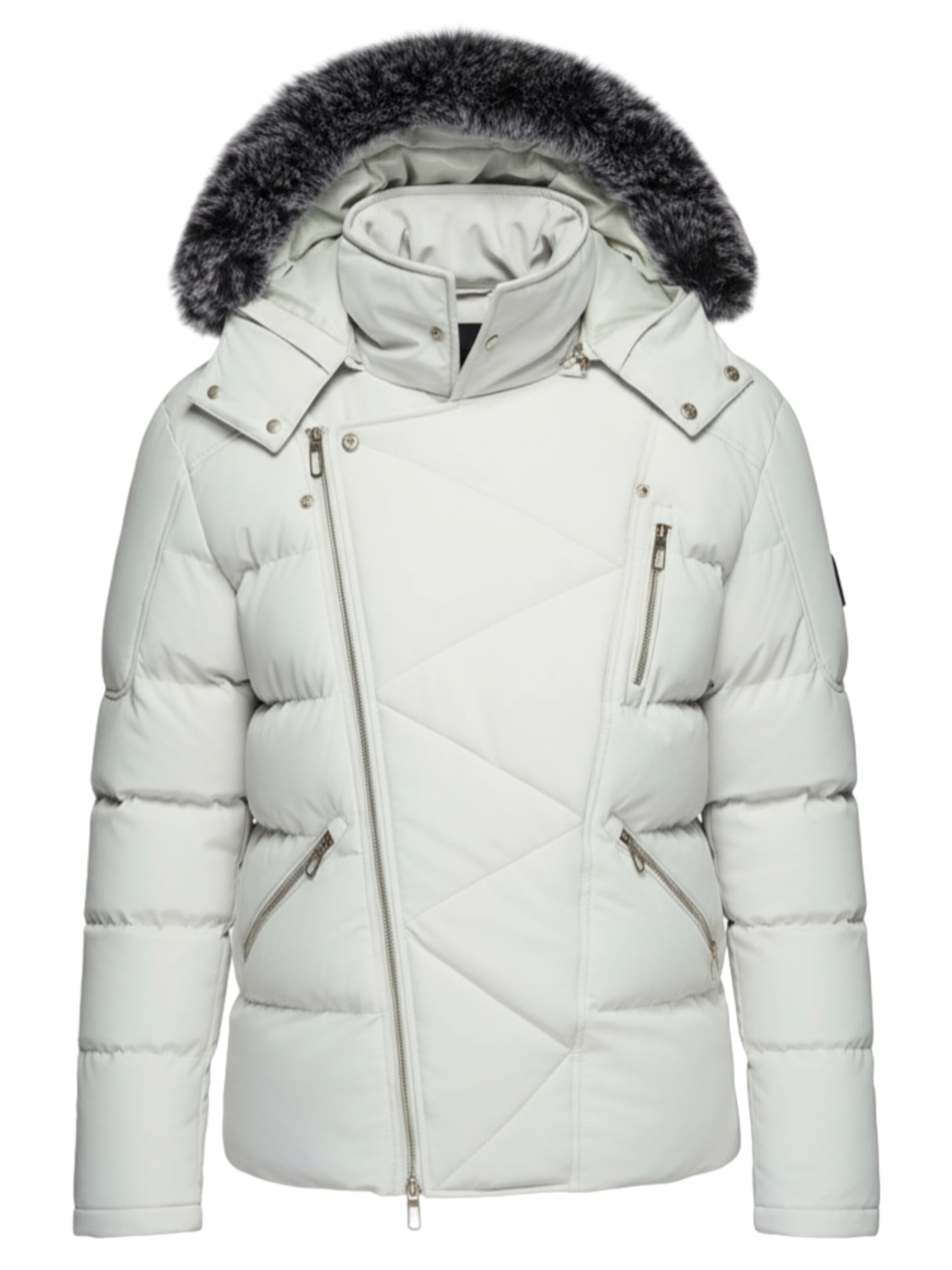 

Ombre Зимняя куртка 'Level Up' в светло-сером цвете