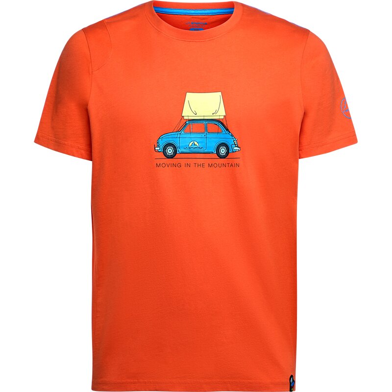 

Shirt cinquecento t-shirt m La Sportiva, цвет cherry tomato