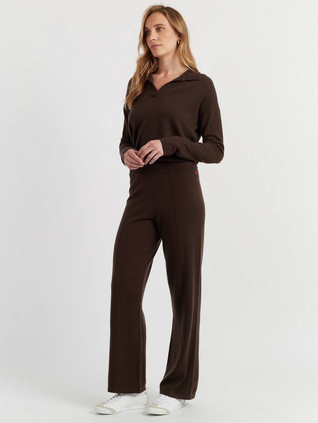 

Широкие джоггеры из шерсти Wool Rich Chinti & Parker, Chocolate