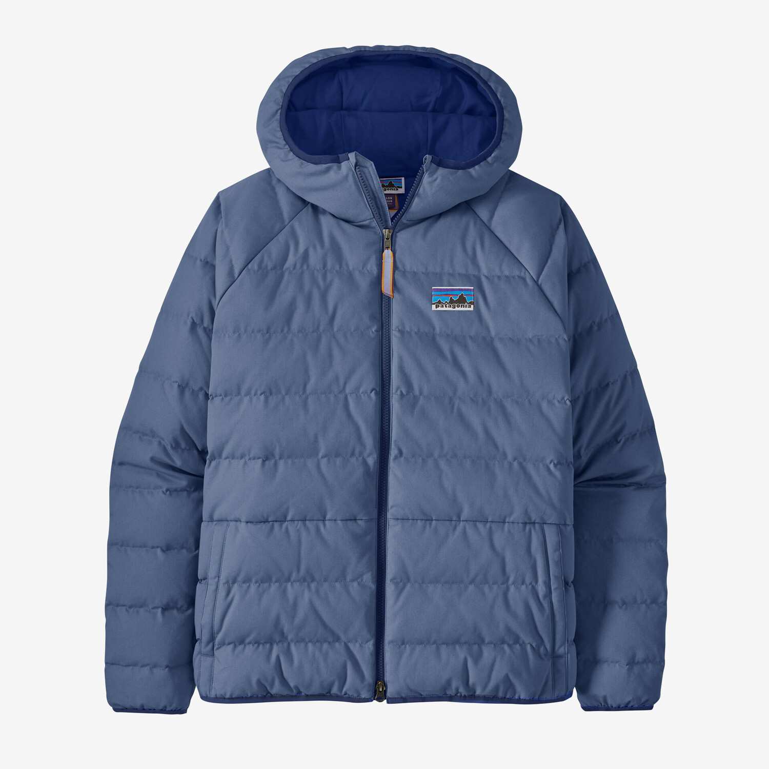 

Хлопковый пуховик Patagonia, цвет Current Blue