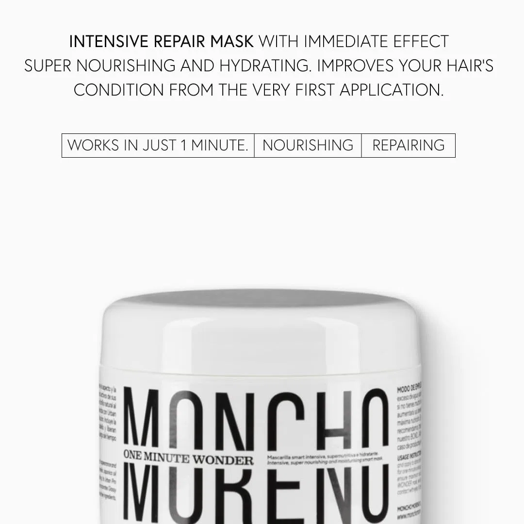 Маска для волос One Minute Wonder Mask Moncho Moreno — фото 2
