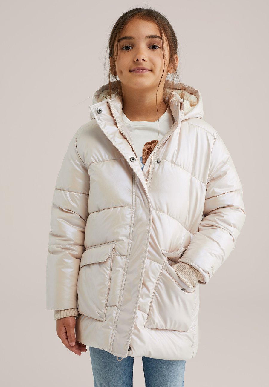 Зимняя куртка WE Fashion Winter jacket, Ecru/Beige — фото 2