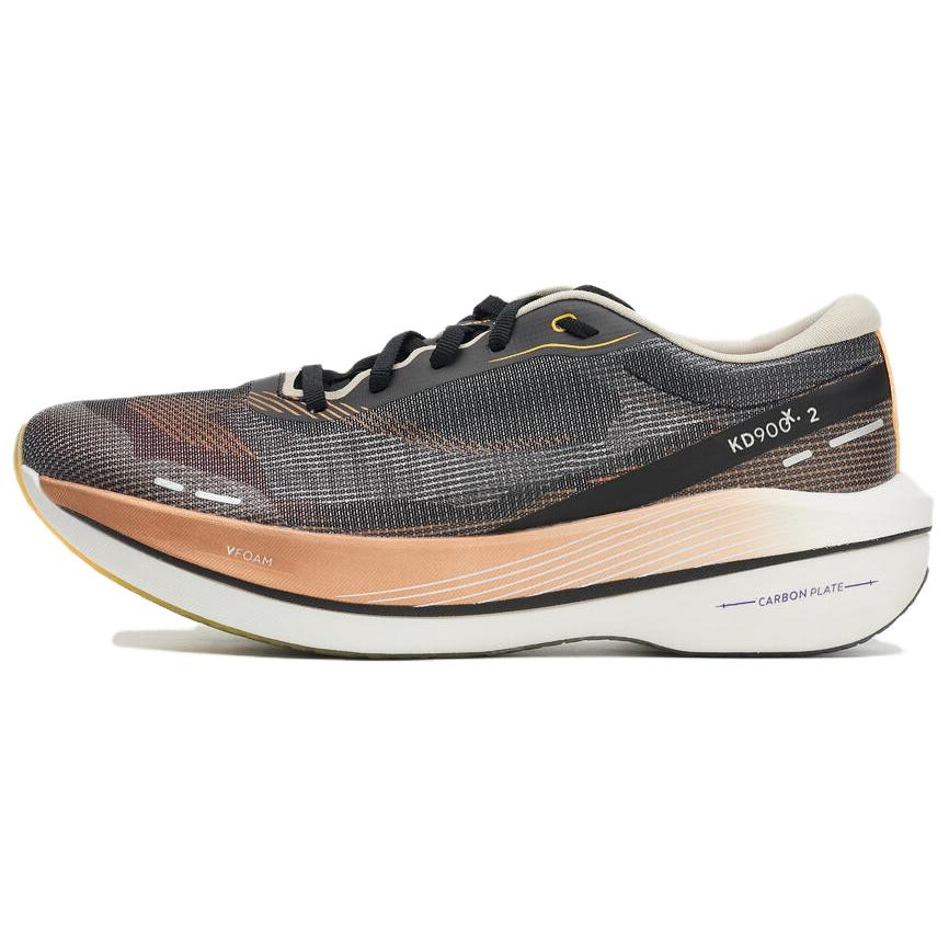 

DECATHLON Кроссовки для бега KD900X.2 с низким верхом, противоскользящие, износостойкие, мужские, черно-серые