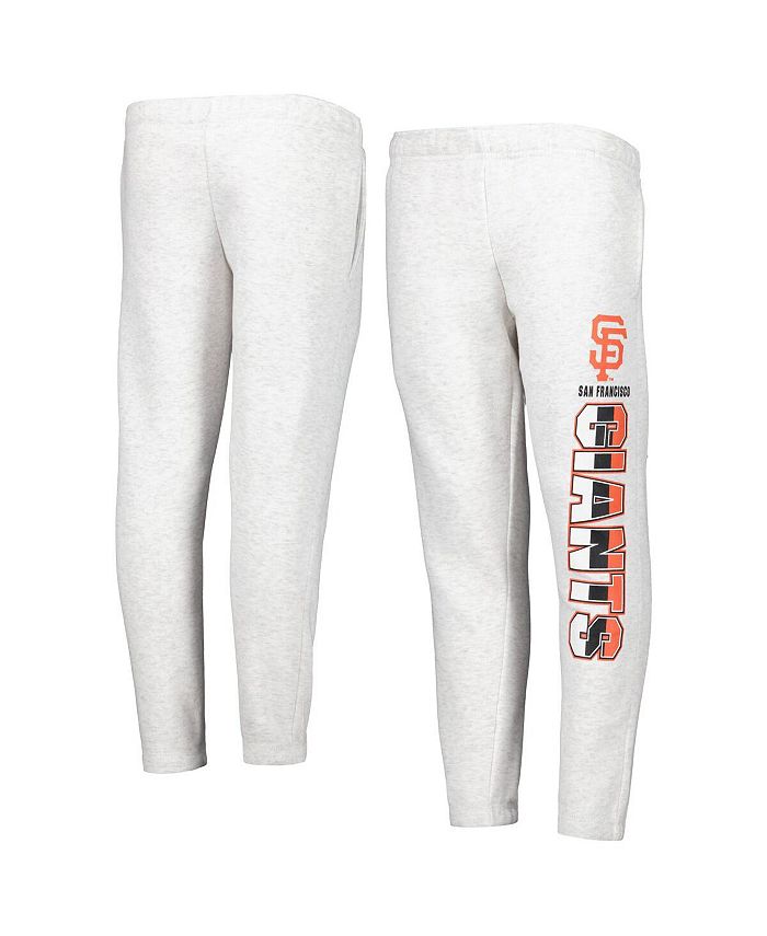 

Флисовые брюки Ash San Francisco Giants Game Time для больших мальчиков и девочек Outerstuff, серый