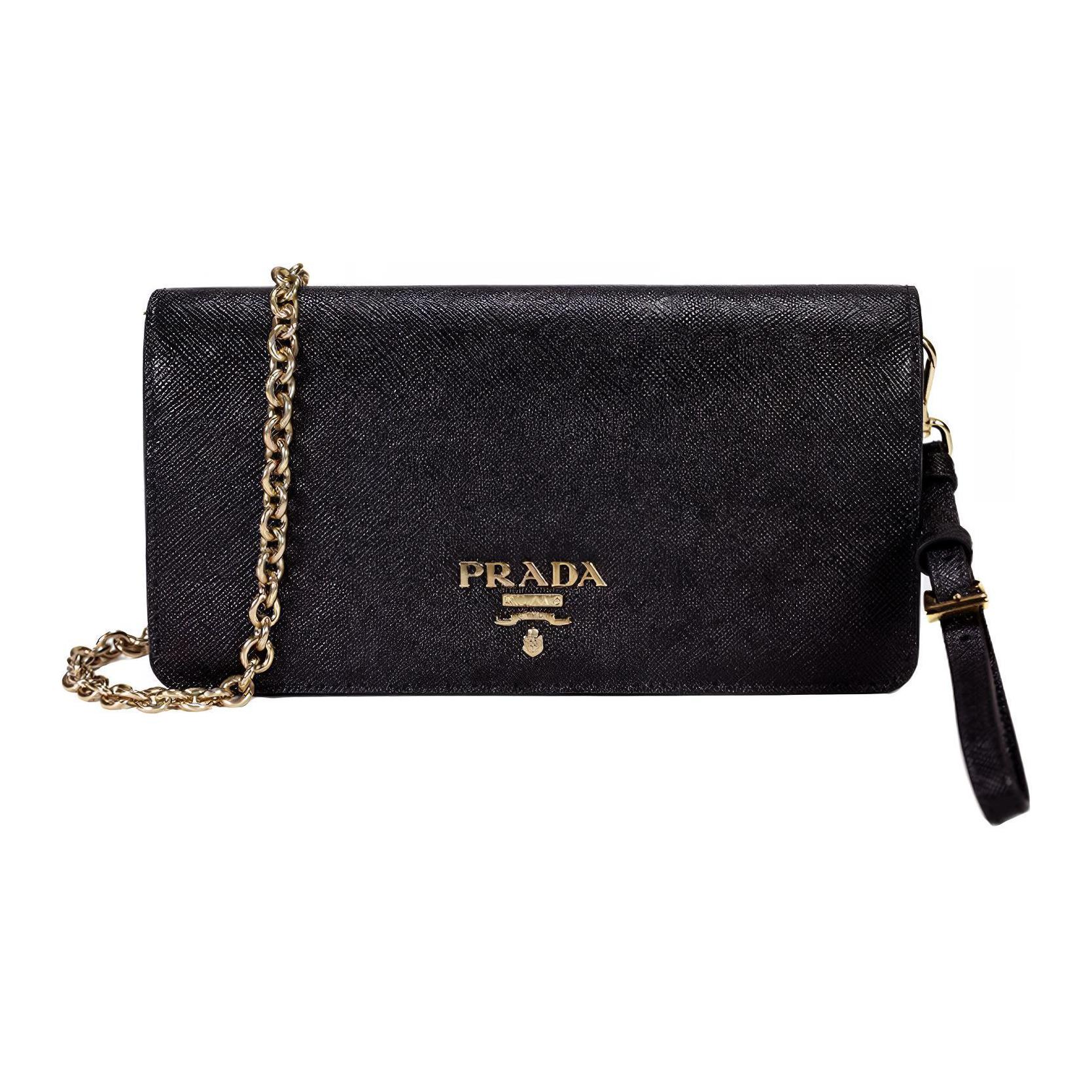 

PRADA Сумка через плечо из сафьяновой кожи