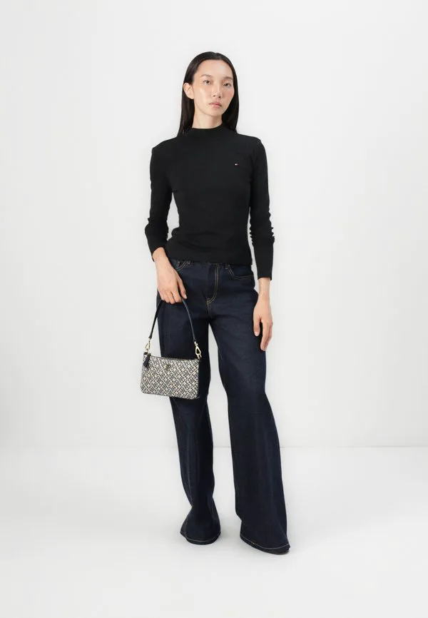 Футболка с длинным рукавом приталенного кроя cody Tommy Hilfiger, Black — фото 2