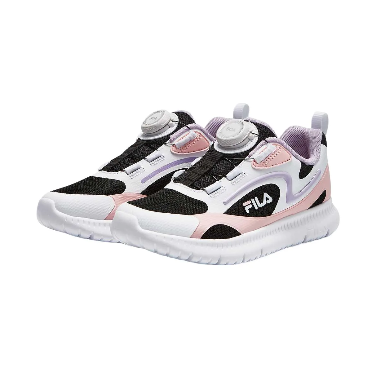 Скользостойкая амортизирующая дышащая износостойкая обувь FILA KIDS, розовый — фото 4