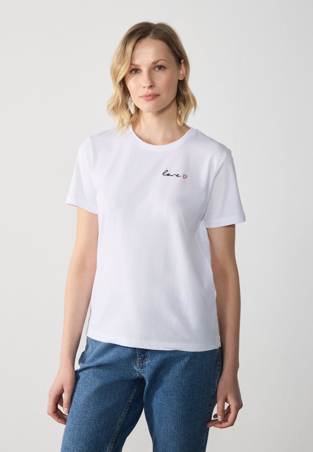 

Футболка с принтом Anna Field by Zalando, белый