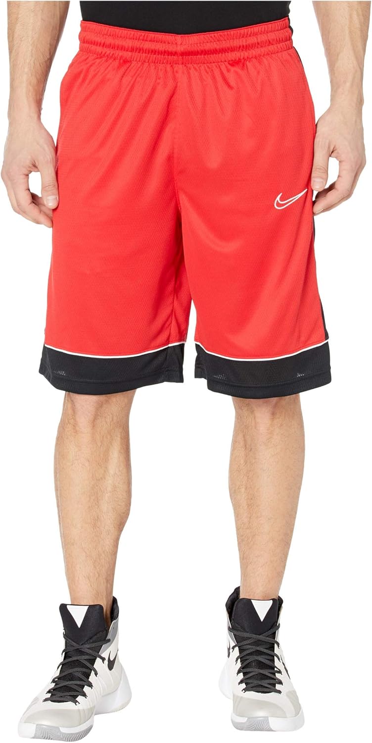 

Мужские баскетбольные шорты Nike 11 дюймов, University Red/Black/White