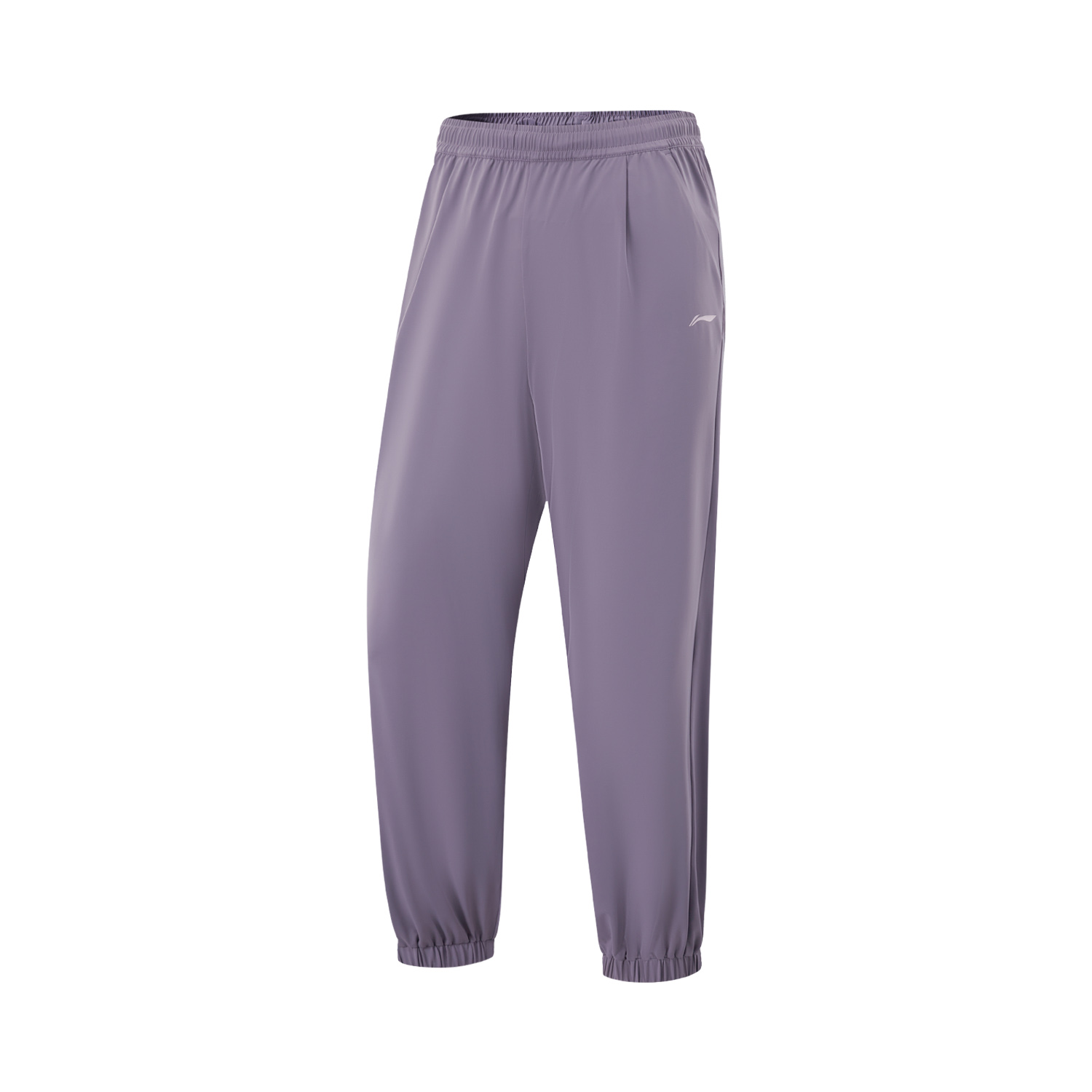 

LINING Фитнес серия вязаные спортивные штаны женские crow gray purple
