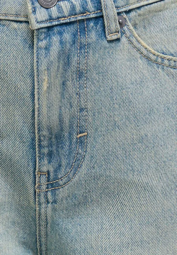 Джинсы прямого кроя со средней посадкой и запиранием mit weitem bein osjremi Only & Sons Junior, Light Blue Denim — фото 3