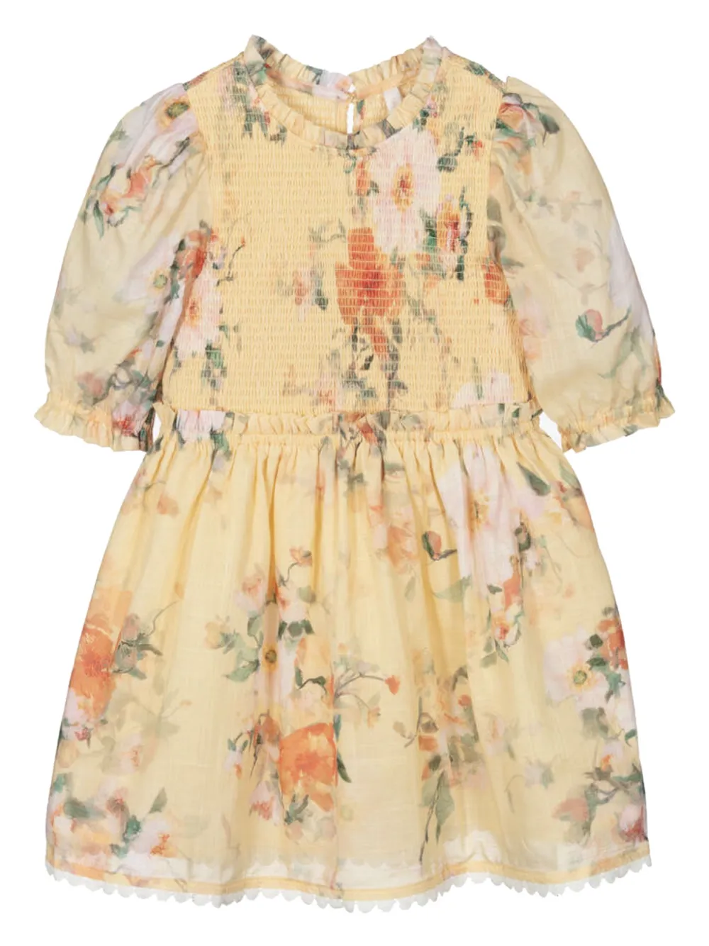 

Платье Everley ZIMMERMANN Kids, желтый