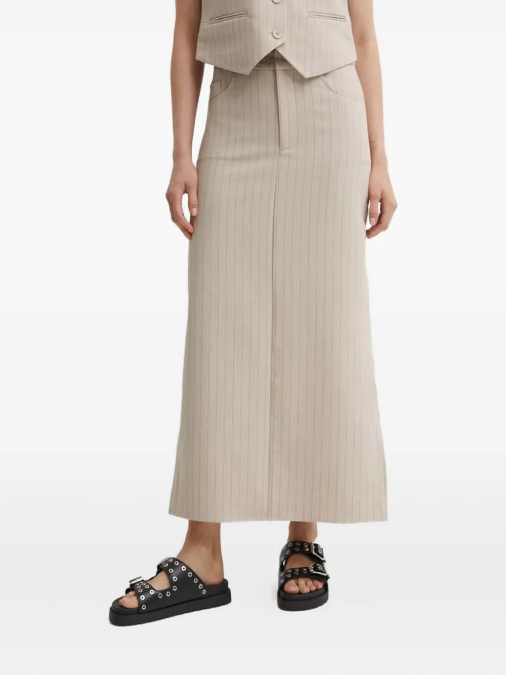 

Платье-миди в полоску JoelleGZ Gestuz, нейтральный