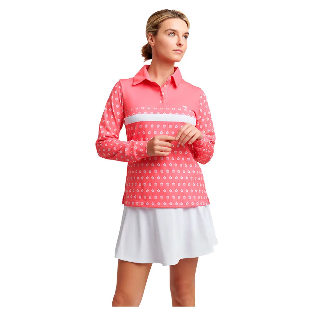 

Поло с длинным рукавом Oxy Golf Poppy 1 Woman, розовый