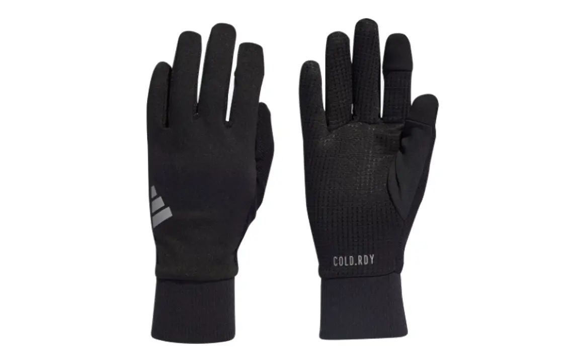 

Adidas Вязаные перчатки унисекс черные, Black