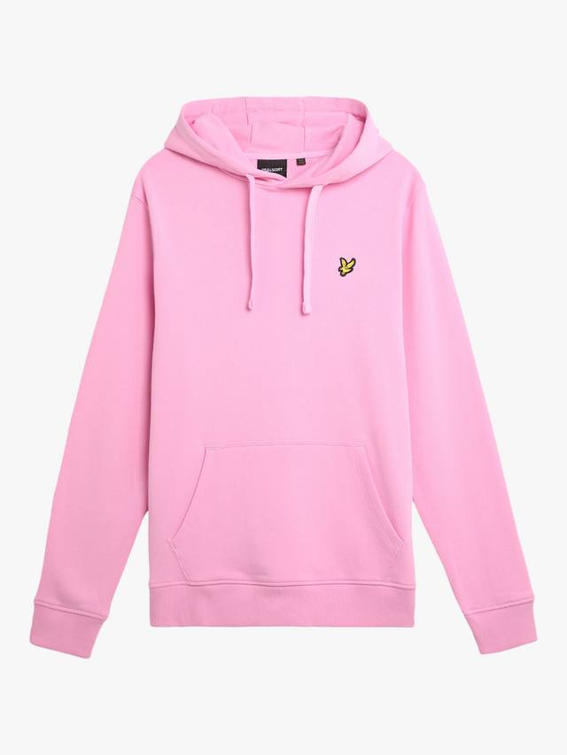 

Хлопковая толстовка Lyle & Scott, цвет Power Pink