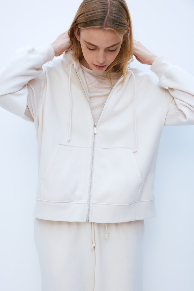 

Куртка с капюшоном H&M, бежевый