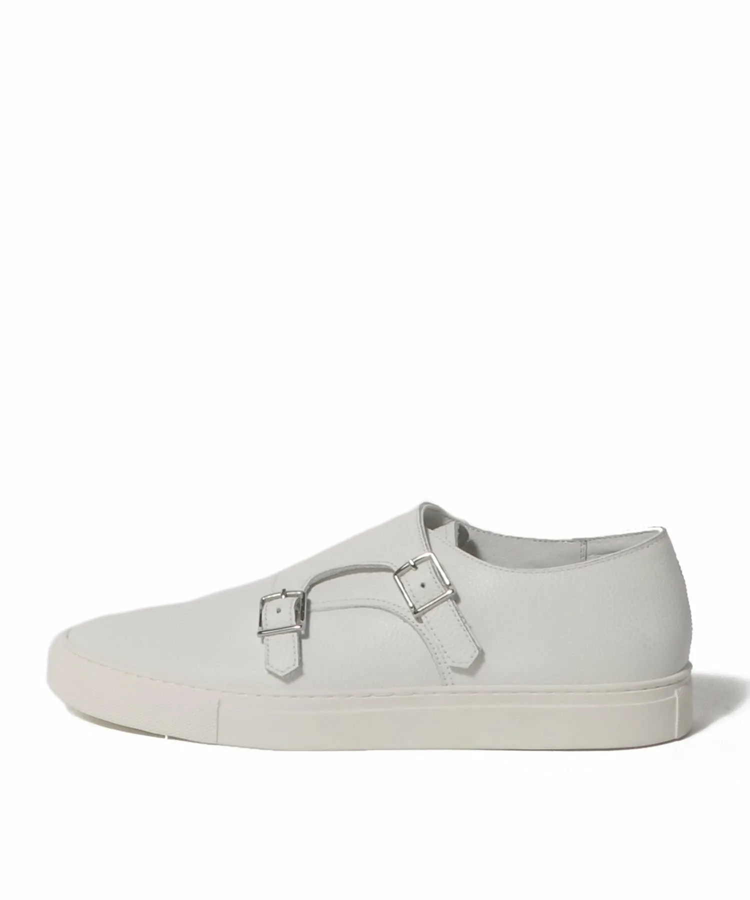 Кожаные кроссовки Double Monk Estnation, white