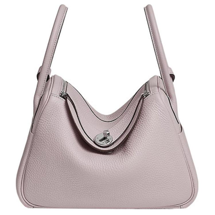

HERMES Сумка Lindy Taurillon Clemence из кожи, портативная, через плечо, женская, 26, цвет 09, сиреневый, бледно-лиловый, мечта, фиолетовый
