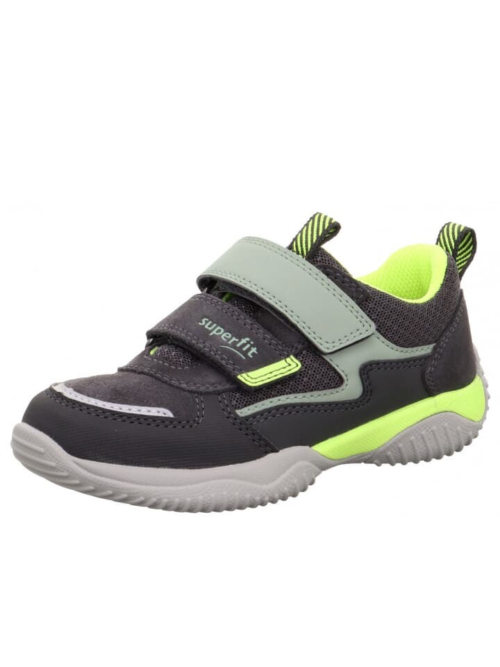 

Кроссовки на шнуровке superfit Halbschuh Storm, серый