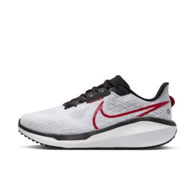 

Кроссовки Nike Vomero 17, цвет White/Fire Red/Platinum Tint/Black