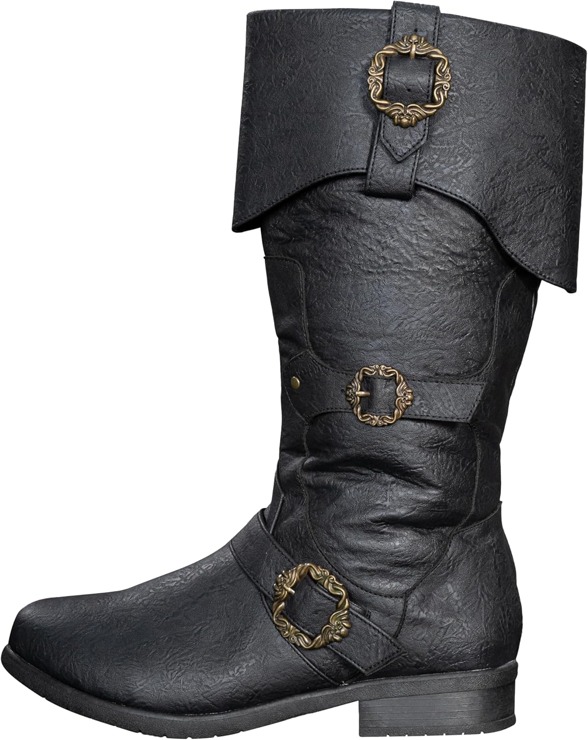 

Пиратские сапоги Карибского моря, обувь для приключений, костюм на Хэллоуин, костюм эпохи Возрождения, средневековый косплей Costume Agent, черный