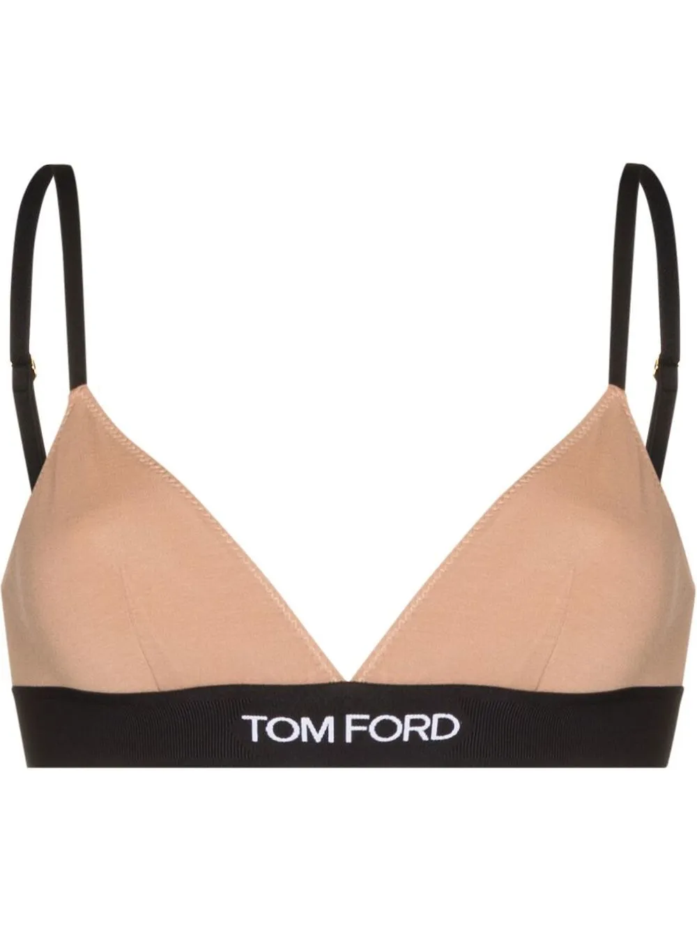 

Бюстгальтер с треугольными чашками и логотипом TOM FORD, розовый