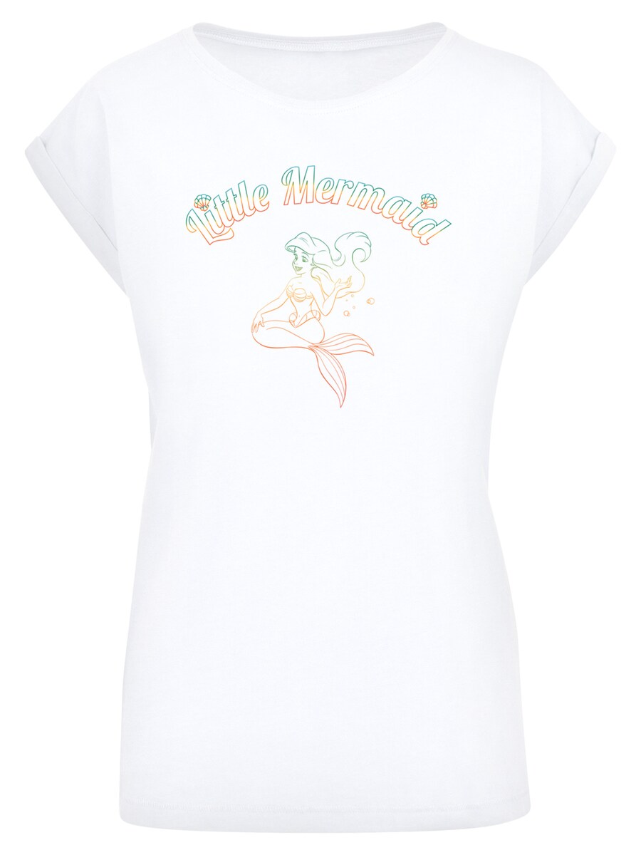 

Рубашка F4NT4STIC Disney The Little Mermaid Gradient, белый
